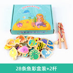 [Package 2] 28 Fish Color Boxes +2 Rods