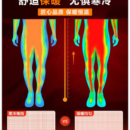 Running Marathon Compression Pants for Men, Fleece-Lined Winter Fitness Yoga Pants, High-Elastic Tight-Fitting Sports Leggings for Athletes