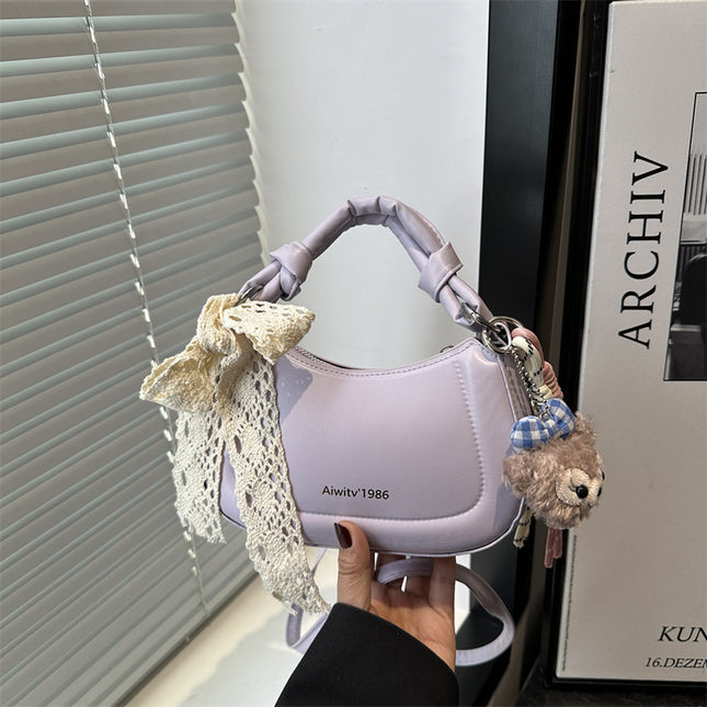 Simple and Stylish Korean-Style Handbag 2025 Summer New Small Square Bag for Women, Casual and Fresh Single Shoulder Crossbody Bag