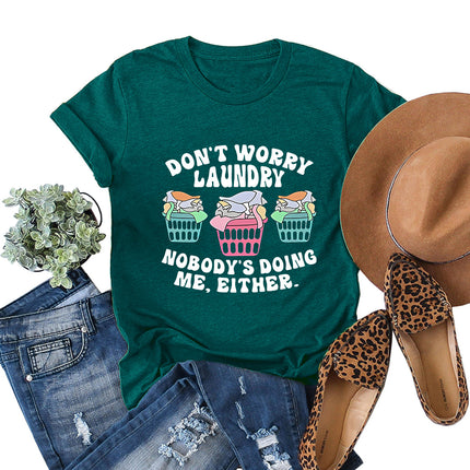 Printed T-Shirt Women Loose / T-Shirt Femme Imprimé Loose