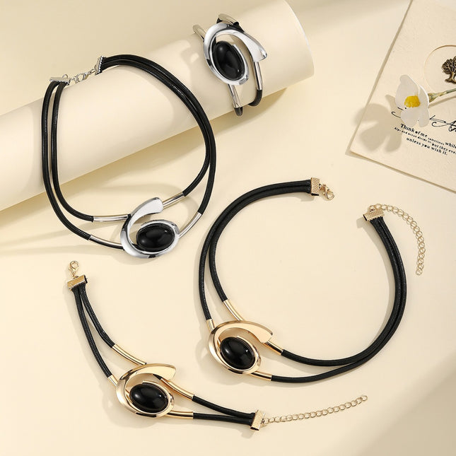 Bohemian Style Bracelet and Necklace Set Wholesale Women's Jewelry