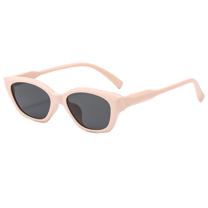 New red cat's eye sunglasses women's high-grade concave shape hot girl photo anti-ultraviolet line sunglasses wholesale