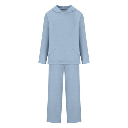 2026 Amazon Ebay Hot-Selling European and American Foreign Trade Autumn and Winter Women's New Fashion Sports Sweatshirt Set Two-Piece Set