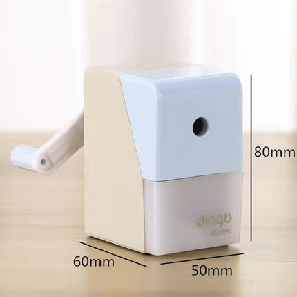 Dingbang cartoon pencil sharpener roll pen hand-cranked primary school children's kindergarten automatic Pen pencil sharpener machine