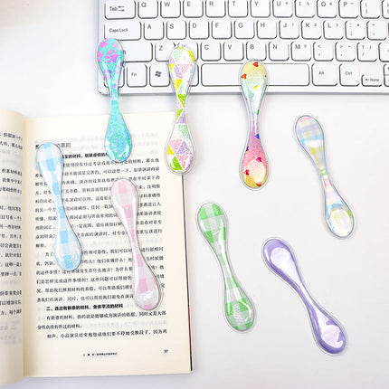 Japanese Super Magnetic Solid Color Bookmark TN Handbook Cute Bookmark Small Fresh Creative Bookmark in stock for Students