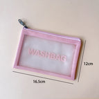 Translucent-Pink Flat Bag