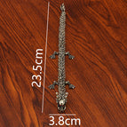 23cm black dragon baby (alloy)