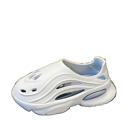 Men's Summer Outdoor Driving Thick-Soled Clogs, Full-Coverage Slippers, Men's Outdoor Fishing and Water-Resistant Beach Sandals