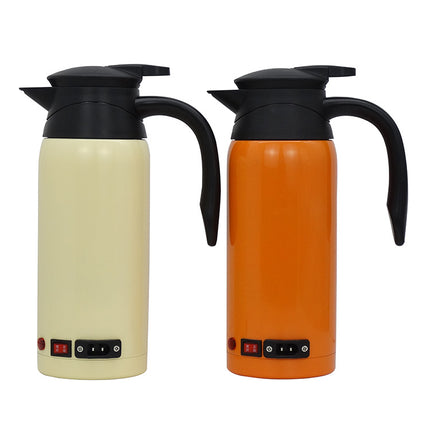 Cross-border car kettle 12V24V dual voltage smart kettle fast heating car kettle electric kettle