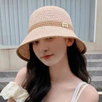 Bucket hat m label [beige] / One size fits all
