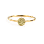 August olive green-gold / Circumference 49mm -us5