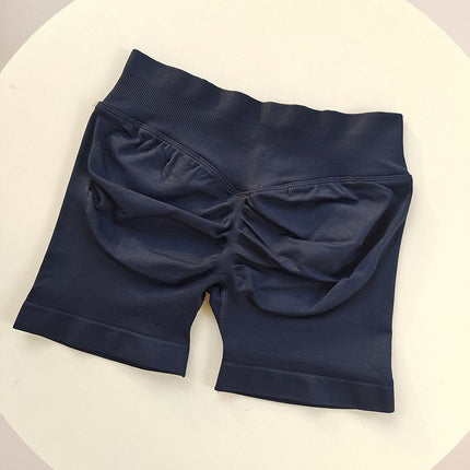 Sexy Peach Hip Fitness Shorts Women's Sports Running and Cycling Three-point Pants High Elastic Hip-lifting Abdomen-tucking Quick-drying Yoga Pants