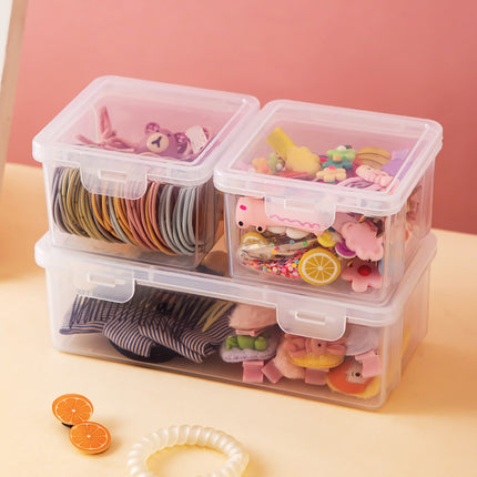 Hairpin Storage Box Desktop Storage Box Girl Baby Headband Hairpin Hairpin Headwear Small Box Jewelry Jewelry Box