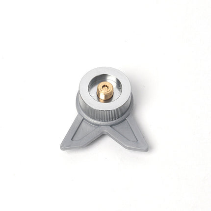 Outdoor multifunctional card furnace adapter butane long gas tank self-locking converter bracket camping stove adapter