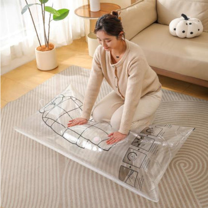 [Factory Daifa] Hang 5 pieces of hanging vacuum compression bag storage bag dustproof storage bag suit cotton coat at a time