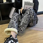 Gray leopard / Plus size (160-180cm, 65-90kg )