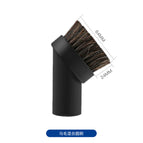 Horse hair mixed round brush