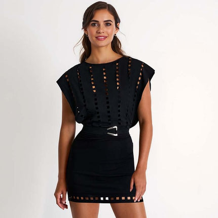 2025 Europe and the United States new hollow one-piece swimsuit overskirt suit women's cross-border explosions