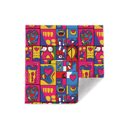 Magic Cloth Cosmetic Bag Explosive 100-patch Storage Bag Camera Sleeve Bag Micro Single iPad SLR Protective Cover