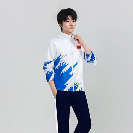 Spring and Autumn Games Class Uniform Two-Piece Set Men's Two-Piece Set Women's Junior High School Senior high school Uniform Activity Uniform Team Uniform