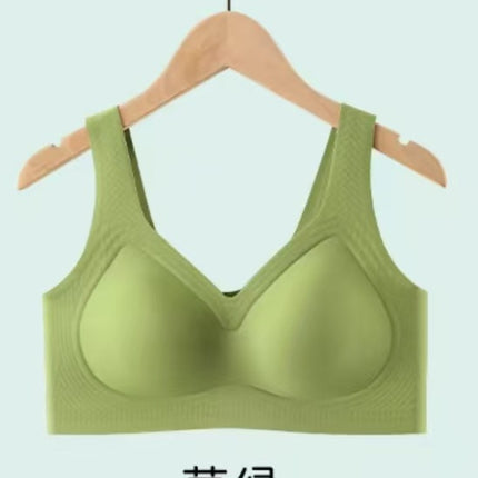 Plus-Size mm Exclusive Jelly Adhesive Bra for Stable Support of Large Busts, Prevents Outward Expansion and Sagging, Gathers Side Breasts, Cross-Border Bra for Foreign Trade