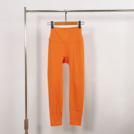 Yoga Pants with No Awkward Lines for Sports, Fitness, and Running, High-Waisted Yoga Pants for Autumn and Winter, High Elasticity