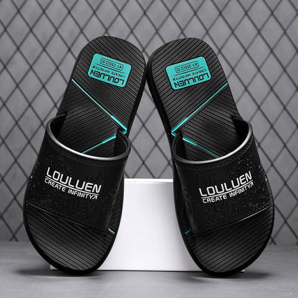 2025 New Summer Slippers for Men, Trendy Non-Slip Slippers for Men, Home Bathroom Bathing Slippers