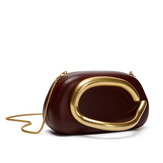 Cross-Border European and American Metal Box Small Square Bag, Versatile for Banquets, Mobile Phone Shoulder Bag, Crossbody Small Bag, Chain Crossbody Bag