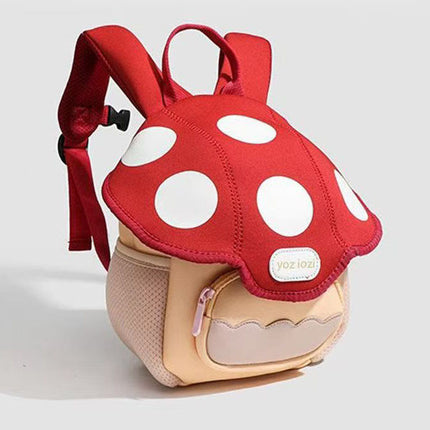 2025 New Year Gift Mini Cute Mushroom Bag Children's Small Backpack Men's and Women's New Cartoon Baby Backpack