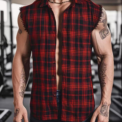 Summer New Increase Lengthening European and American Foreign Trade Men's Personality Men's Shirt Tough Man Style Foreigner Clothes Cross Border