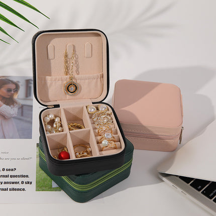 Jewelry Box earrings necklace ring packing box portable beauty storage box jewelry box factory wholesale
