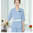 Haze Blue Top Haze Blue Pants / S
