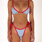 Light blue red edge / S
