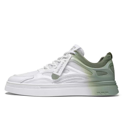 2022 New Men's Shoes, Summer Breathable Thin Mesh Casual White Sneakers, Versatile Sports Trendy Shoes