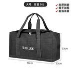 Black canvas bag [large size]