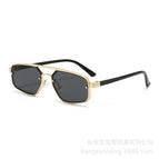 Gold frame black and gray film