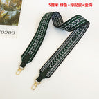 5cm green + green with leather / [silver hook]