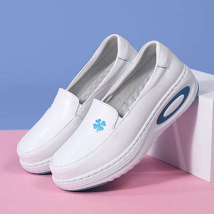 Nurse Shoes for Women, Summer Non-Slip Thick-Soled Casual Soft-Soled Shoes That Are Comfortable and Breathable for Medical Work, in Stock for Dropshipping