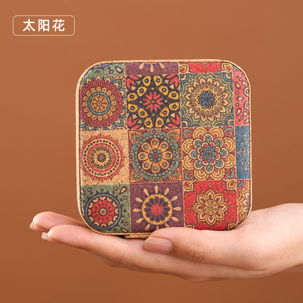 Amazon Cross-Border Household Practical Portable Multi-Functional Retro Sewing Box Sewing Kit Sewing Hand Sewing Set Tool