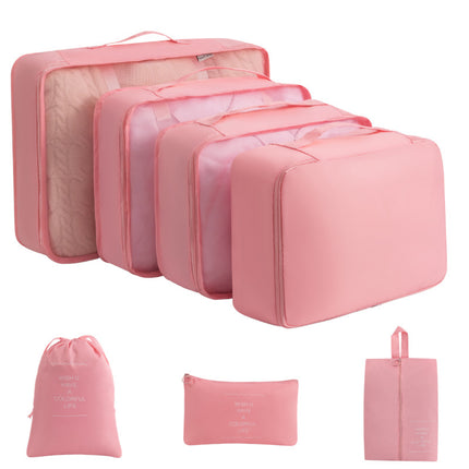 Cross-border Travel Storage Bag Ten-piece Set Business Travel Storage Bag Large Capacity Storage Bag Waterproof Travel Storage Bag
