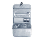 Twill toiletry bag gray