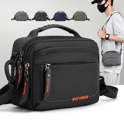 Men's Bag Oxford Cloth Shoulder Bag Men's Crossbody Bag Casual Canvas Bag Men's Bag Backpack Small Bag Business Briefcase