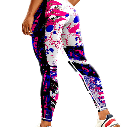 Printed Yoga Leggings / Legging Yoga Imprimé