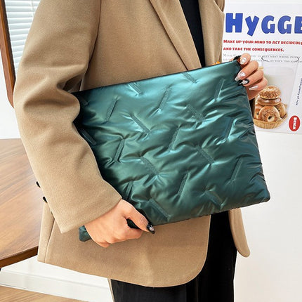 Reducing load and large capacity ultra-light ultra-soft insulation 14 inch business liner bag INS fashion Y2K hot girl computer bag
