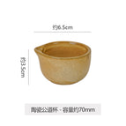 Kiln warm white-small milk pot
