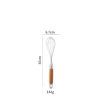 304 steel + rosewood handle / Egg beater