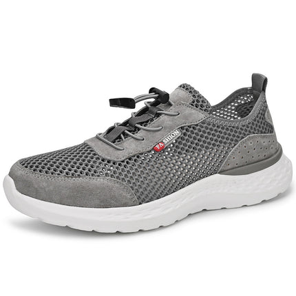 2025 Slip-On Sneakers for Men, Summer Lightweight Breathable Shoes, Casual Shoes, Soft Sole Mesh Running Shoes for Men