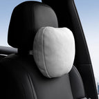 Perforated off-white headrest single piece