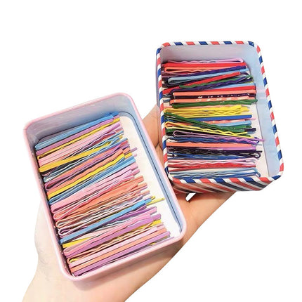 Color macaron color bangs clip hair clip side clip broken hairpin rainbow small clip girl essential clip