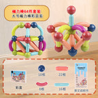 Strong magnetic color box export 64-piece set assembly English manual